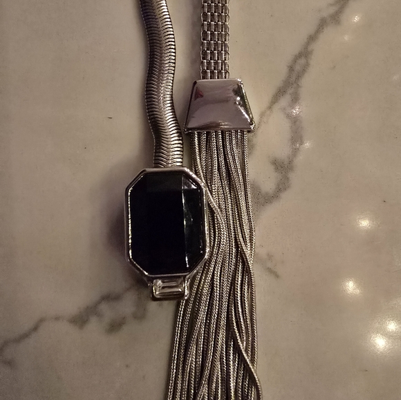 Vintage silver necklace - Picture 3 of 4